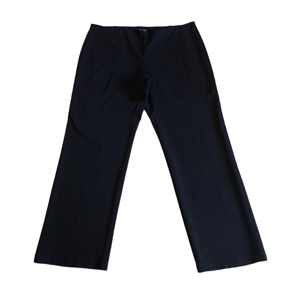 Eileen Fisher Black Viscose Blend Pant